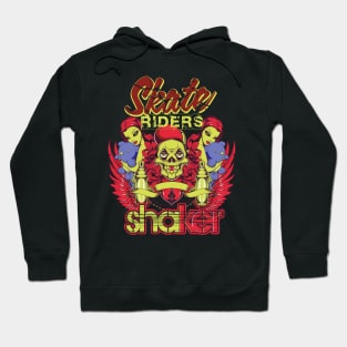 Skull with two girls Hoodie